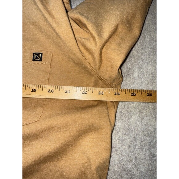 Noble Outfitters Men’s Size XL Tshirt Work Tee Short Sleeve Yellow - Picture 8 of 9